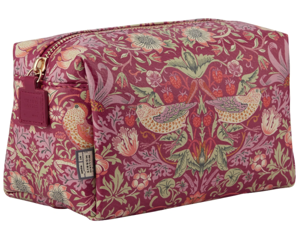 morris strawberry thief medium wash bag