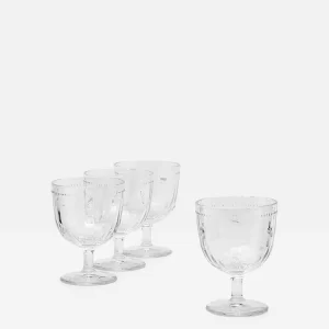 joules bee wine glasses set of 4