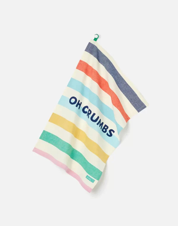 joules oh crumbs tea towel