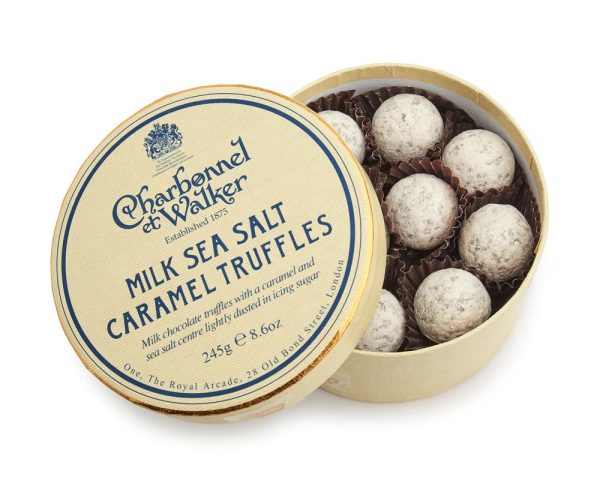 charbonnel sea salt caramel truffles 245g