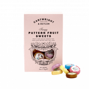 cartwright and butler patterned fruit sweets