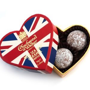 charbonnel et walker union jack sea salt heart