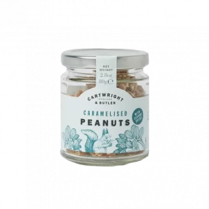 cartwright and butler caramalised peanuts jar
