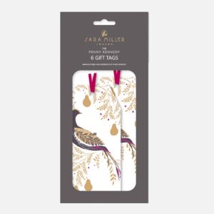 ara miller partridge gift tags