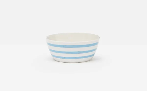joules blue stripe cereal bowl