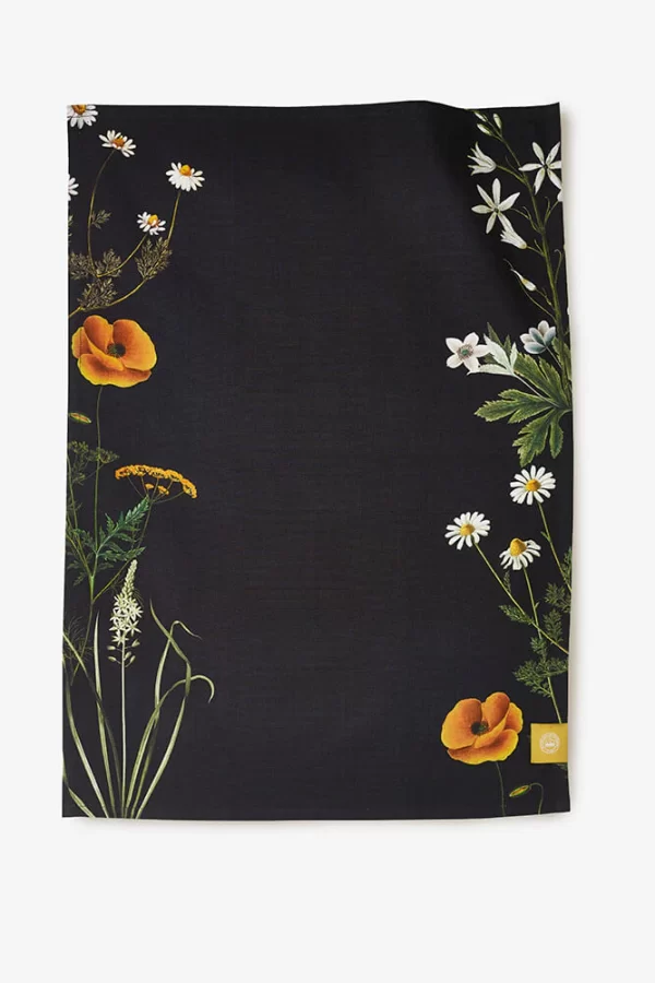 Kew Gardens Wild Floral Set of Two Tea Towels - Image 3