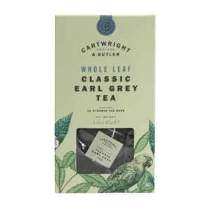 cartwright and butler Earl Grey Carton Whole Leaf Tea Bags Carton