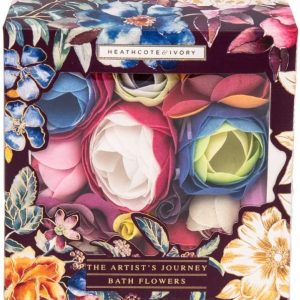 Heathcote & Ivory The Artist's Journey Bath Flowers in Gift Box
