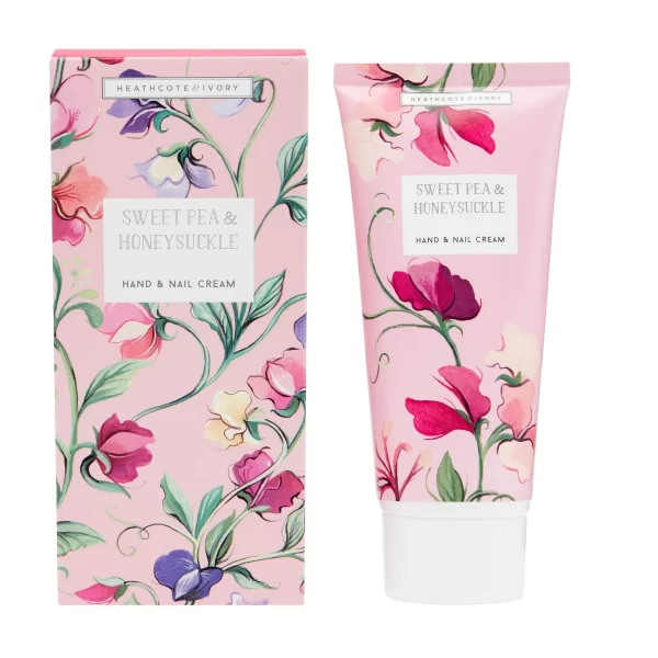 Heathcote and Ivory Sweet Pea & Honeysuckle Hand & Nail Cream