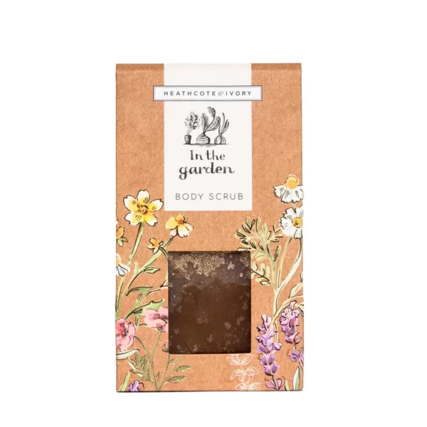 Heathcote in the garden body scrub