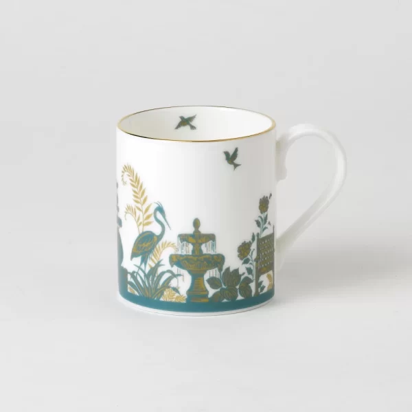 Highgrove Royal gardens jade mug