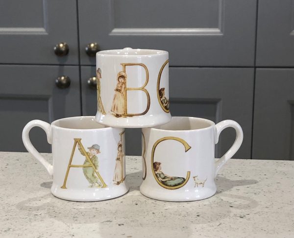 Leeds pottery ABC cup