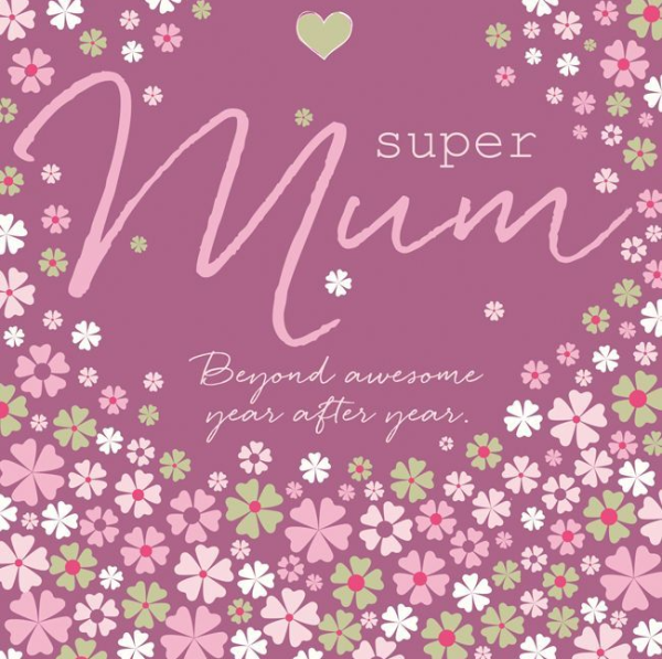 rufus rabbit super mum card