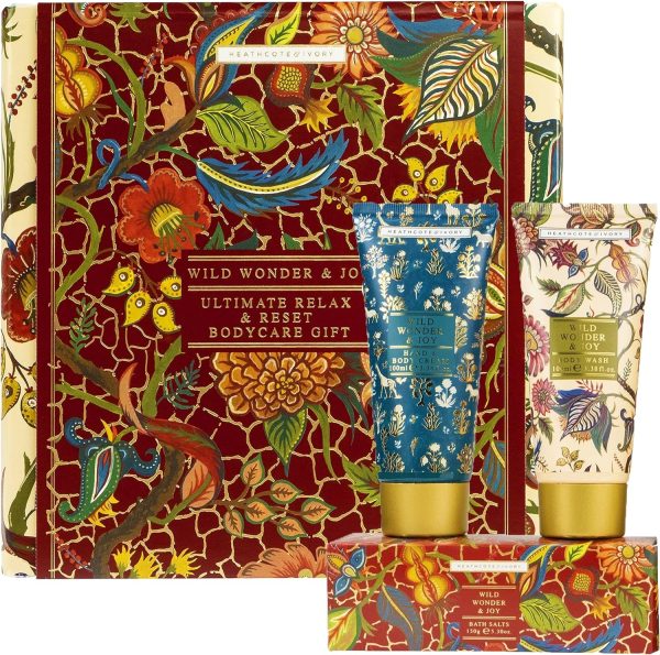 Heathcote and ivory wild wonder and joy ultimate relax and reset body care kit