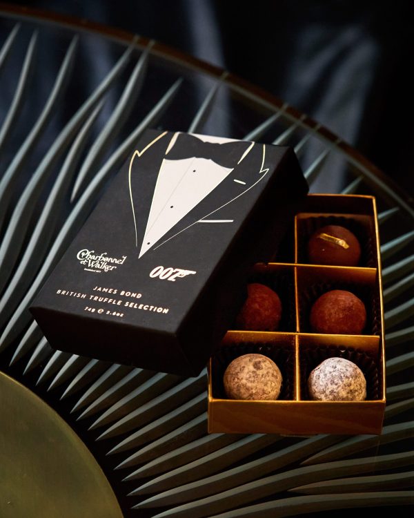 Charbonne et Walker James Bond Black Tie Chocolate Truffle Selection Box - Image 2