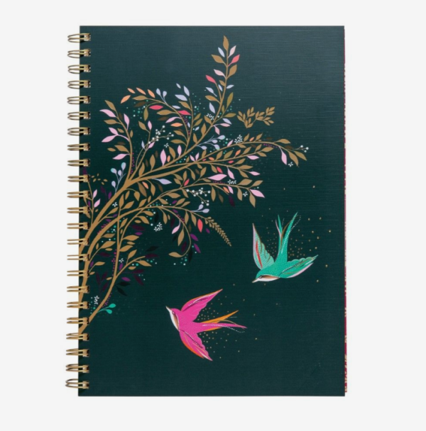 sara miller a4 hummingbird notebook